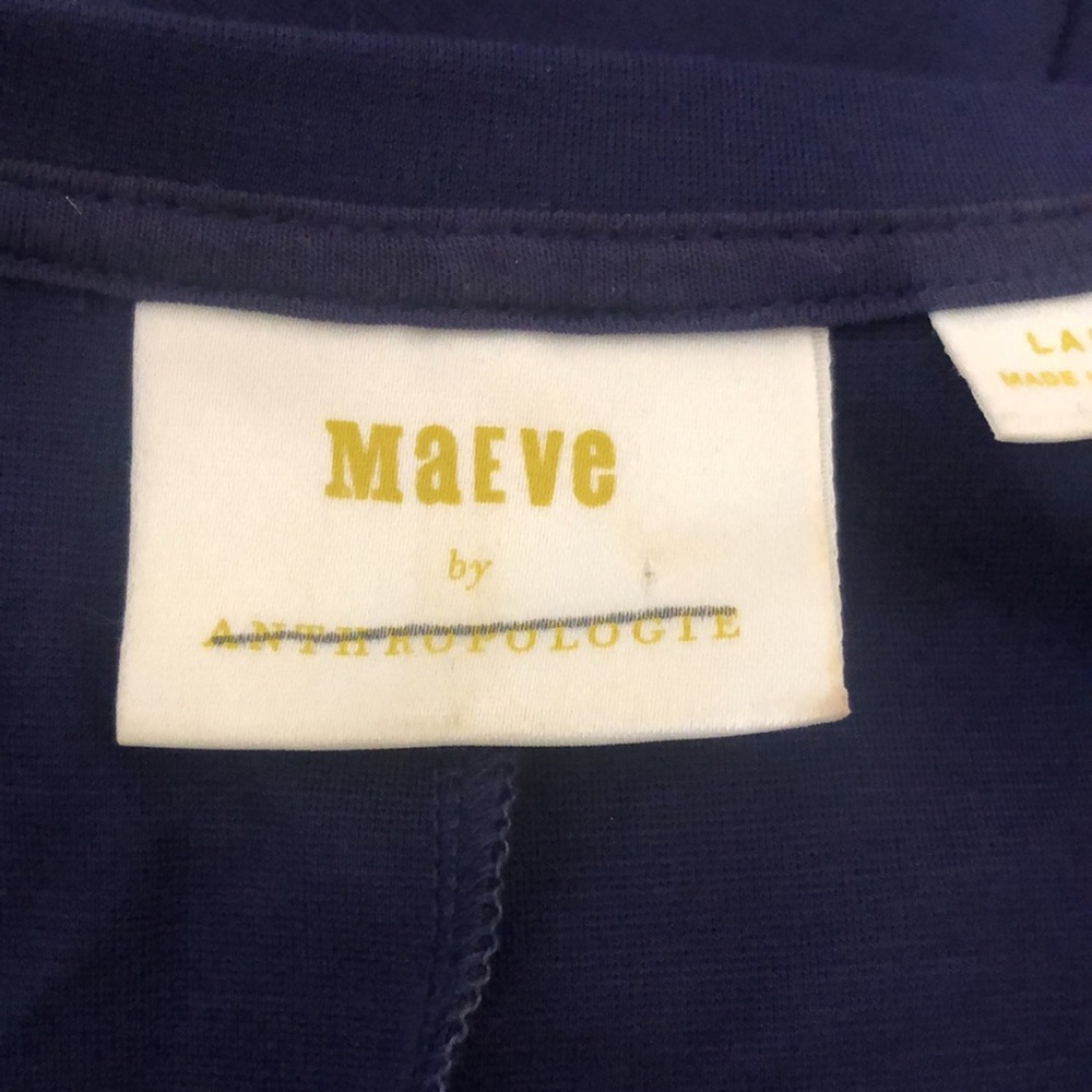 Anthropologie Mauve Dress Large Fit & Flare New pockets - Picture 13 of 13